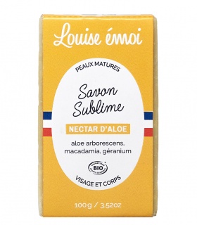 Savon surgras à froid "Nectar d'Aloé" de Louise Emoi