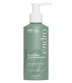 Dentifrice Blancheur Menthe glaciale - Endro Cosmétiques