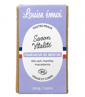 Savon naturel SAF "Fraîcheur de Menthe" de LouiseEmoi