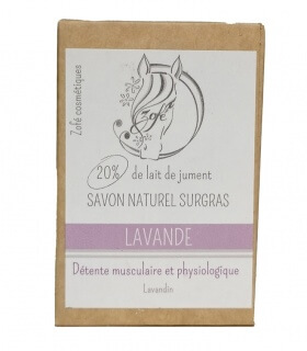Savon Lavande 20% Lait de Jument - Savonnerie Zofé