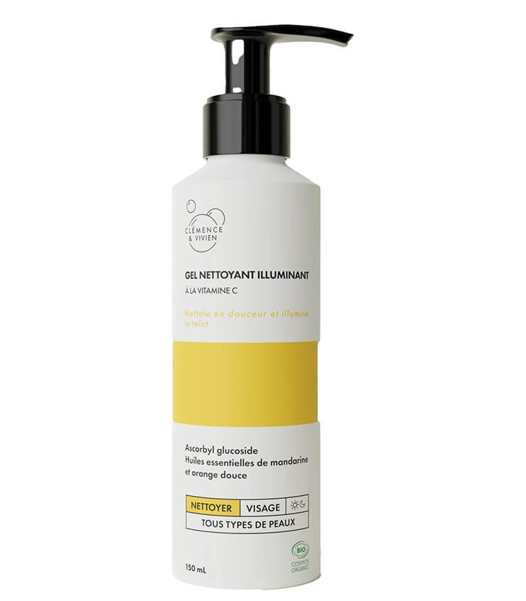 Gel Nettoyant Illuminant - Clemence et Vivien