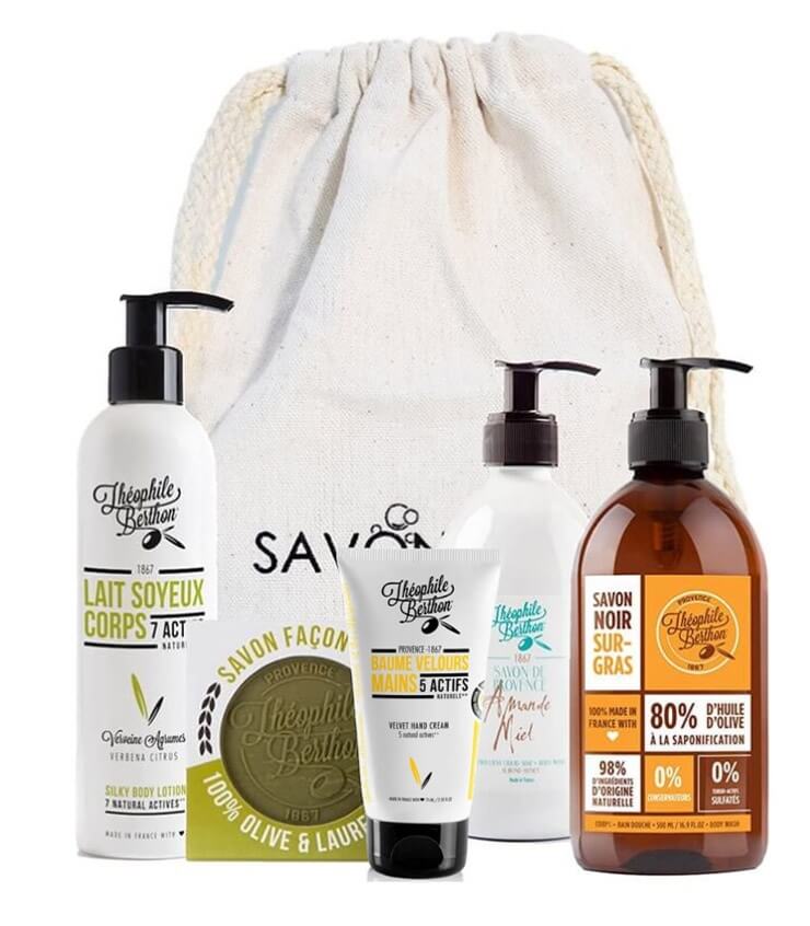 Coffret de cosmétiques naturels de Provence - Théophile Berthon