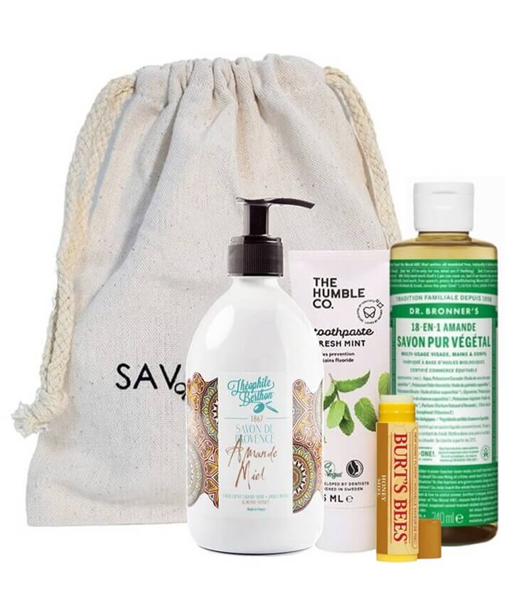 Coffret cosmétiques Gourmands et Naturels - Savonne Moi !
