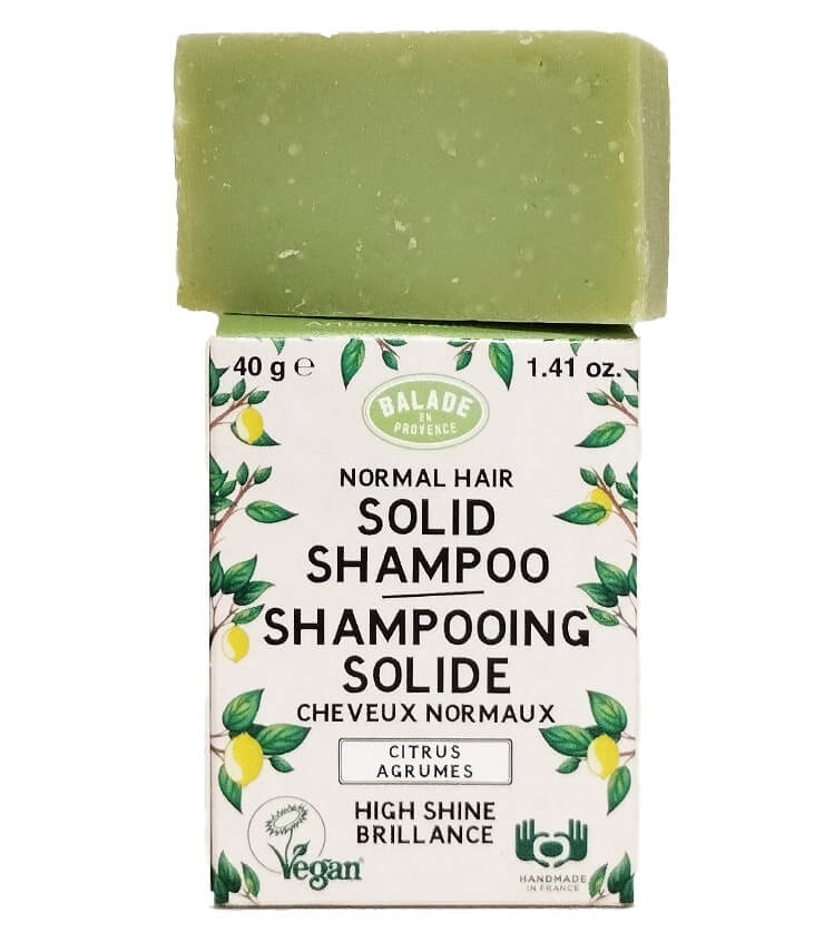Shampoing solide Brillance Bio - Tous cheveux - Balade en Provence