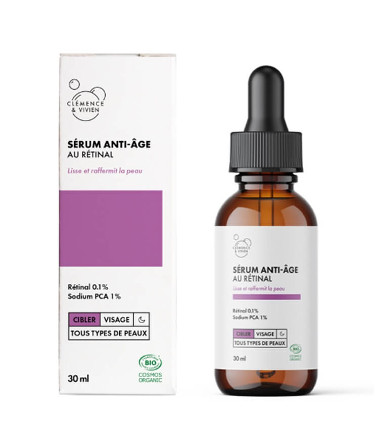 Sérum Anti-âge - Rétinal - Clémence et Vivien