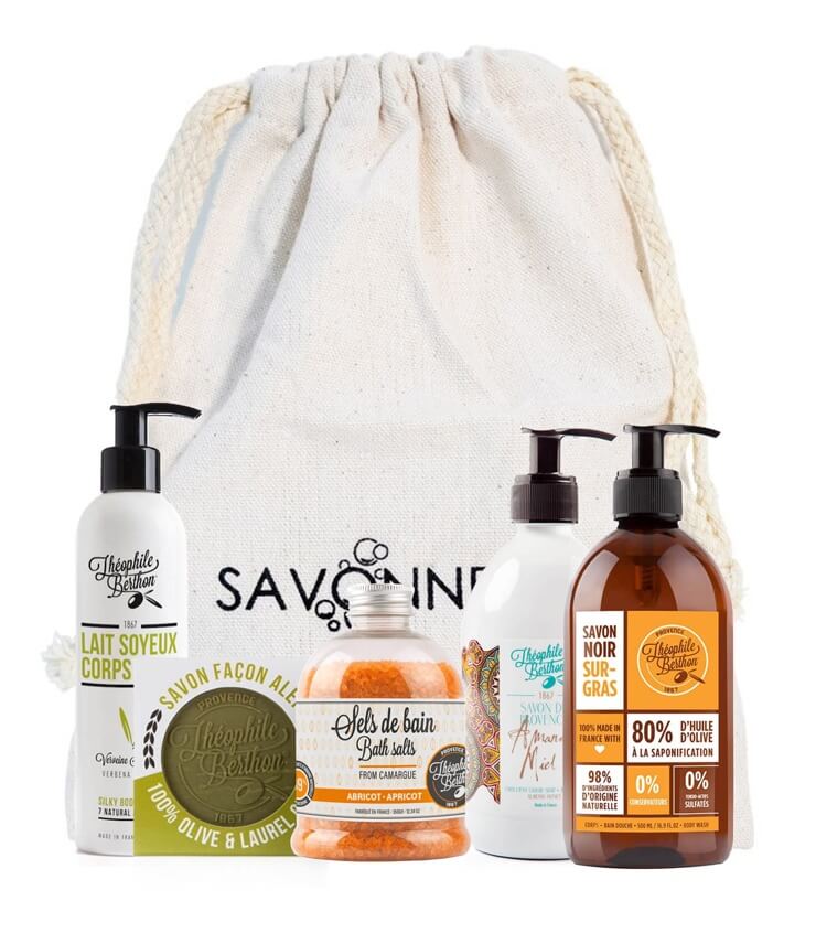Coffret de cosmétiques naturels de Provence - Théophile Berthon