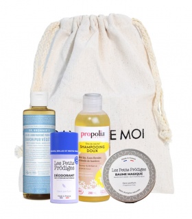 Coffret cadeau future maman - hygiène et soin naturel