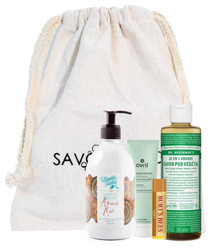 Coffret cosmétiques Gourmands et Naturels - Savonne Moi !