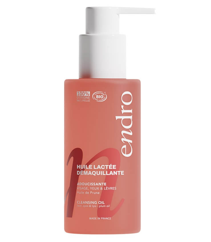 Huile Lactée Démaquillante - Endro Cosmétique
