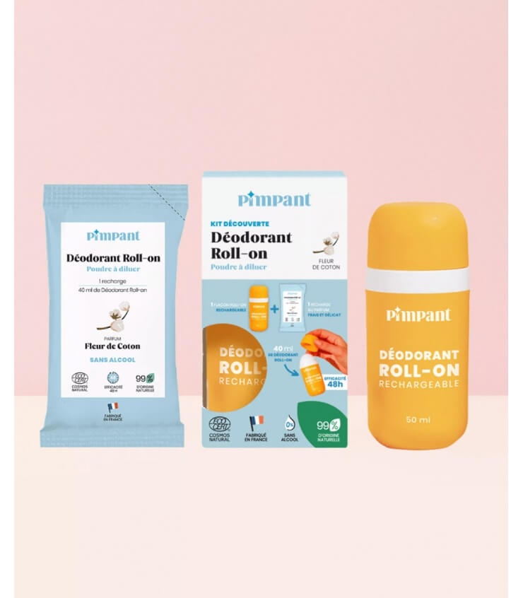 Déodorant Solide Fleur de coton - Pimpant