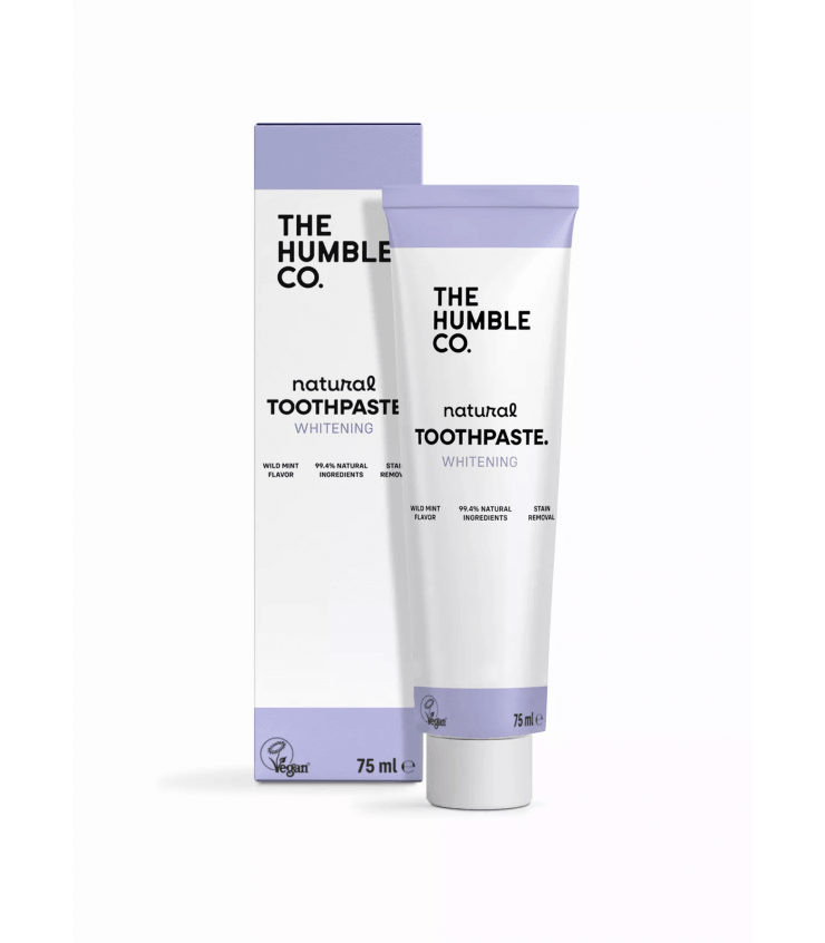 Dentifrice naturel Blanchissant Menthe - The Humble Co