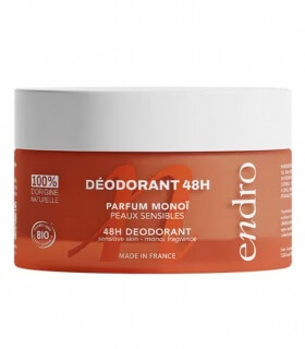 Déodorant Crème Peaux sensibles - Monoï - Endro Cosmétiques