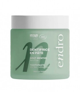 Dentifrice Menthe givrée - Cosmétique Bio - Endro Cosmétiques