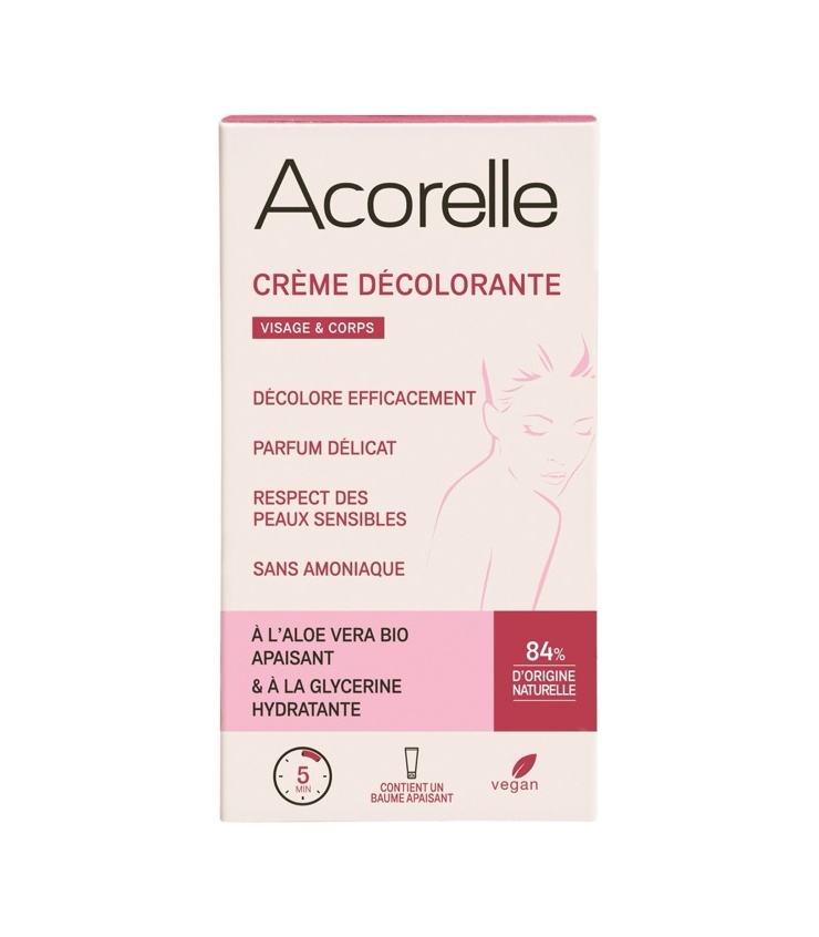 Crème décolorante visage et corps - Acorelle