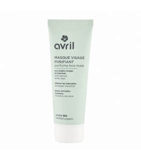 Masque visage Purifiant Peaux normales à grasses Avril Cosmétique