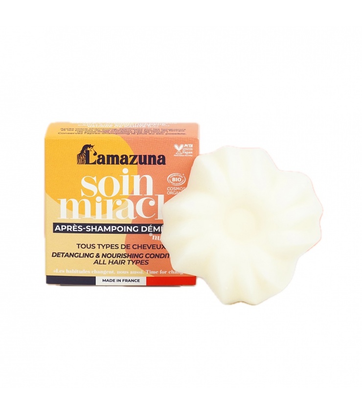 Après-shampoing solide Démêlant - Soin Miracle