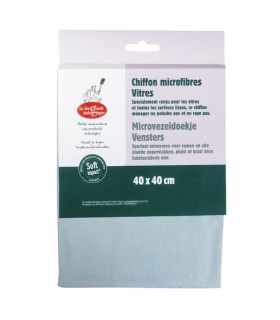 Chiffon microfibres Vitres - Droguerie Ecologique