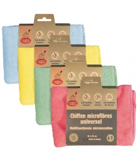 Chiffon microfibres multi-usages - Droguerie Ecologique