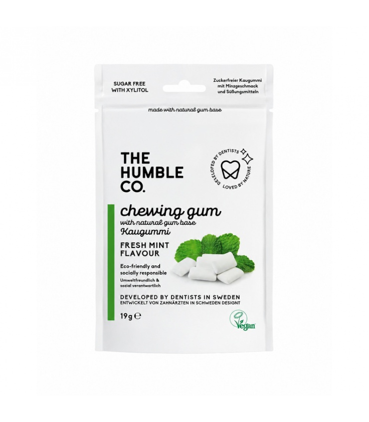 Chewing gums naturels sans sucre à la menthe fraîche