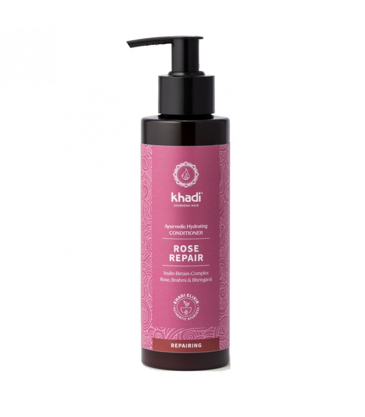 Après-shampoing Ayurvédique Rose Révolution - Khadi