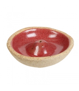 Porte encens artisanal céramique