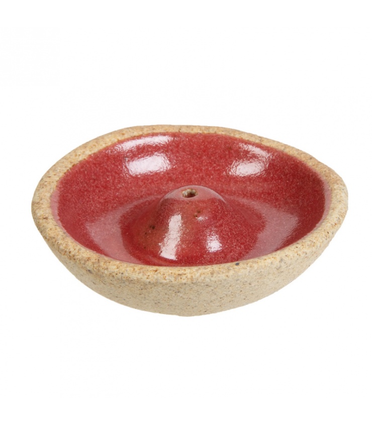 Porte encens artisanal céramique