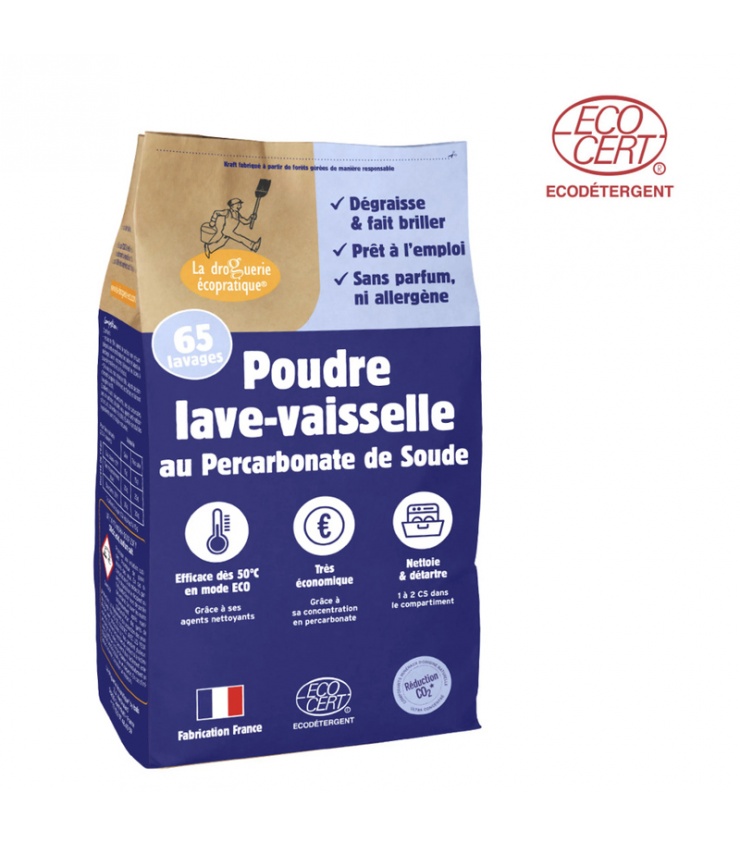 Poudre Lave vaisselle concentrée - Droguerie Ecologique