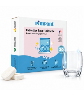 Tablettes Lave-Vaisselle Écologiques x30 - Pimpant